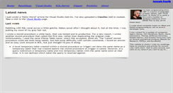Desktop Screenshot of joebooth-consulting.com
